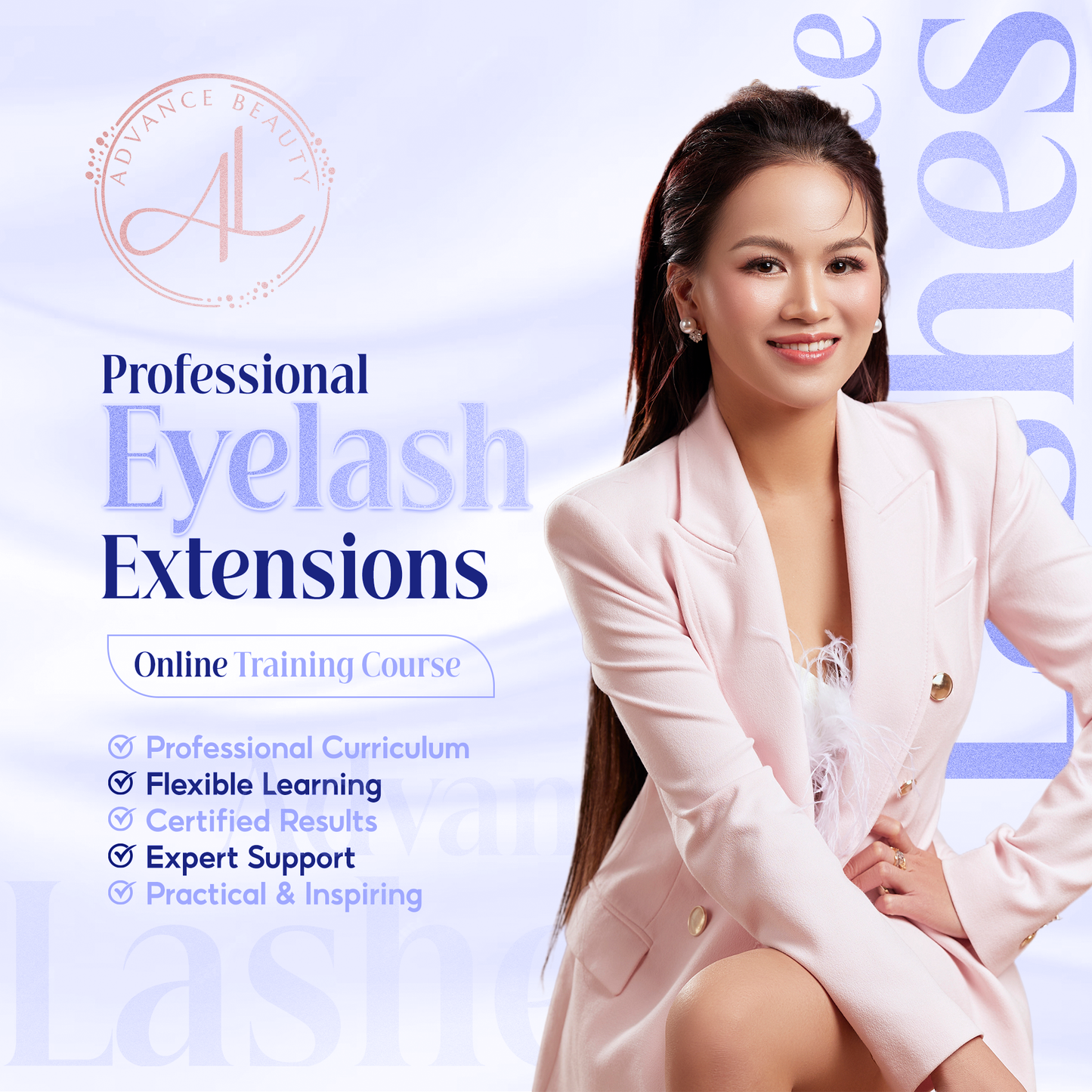 Lớp học nối mi Offline CHUYÊN NGHIỆP – ADVANCE LASHES